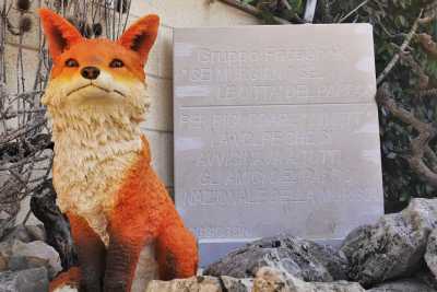 Una statua in onore di "Ninett": la volpe che � stata amata da tutta Poggiorsini